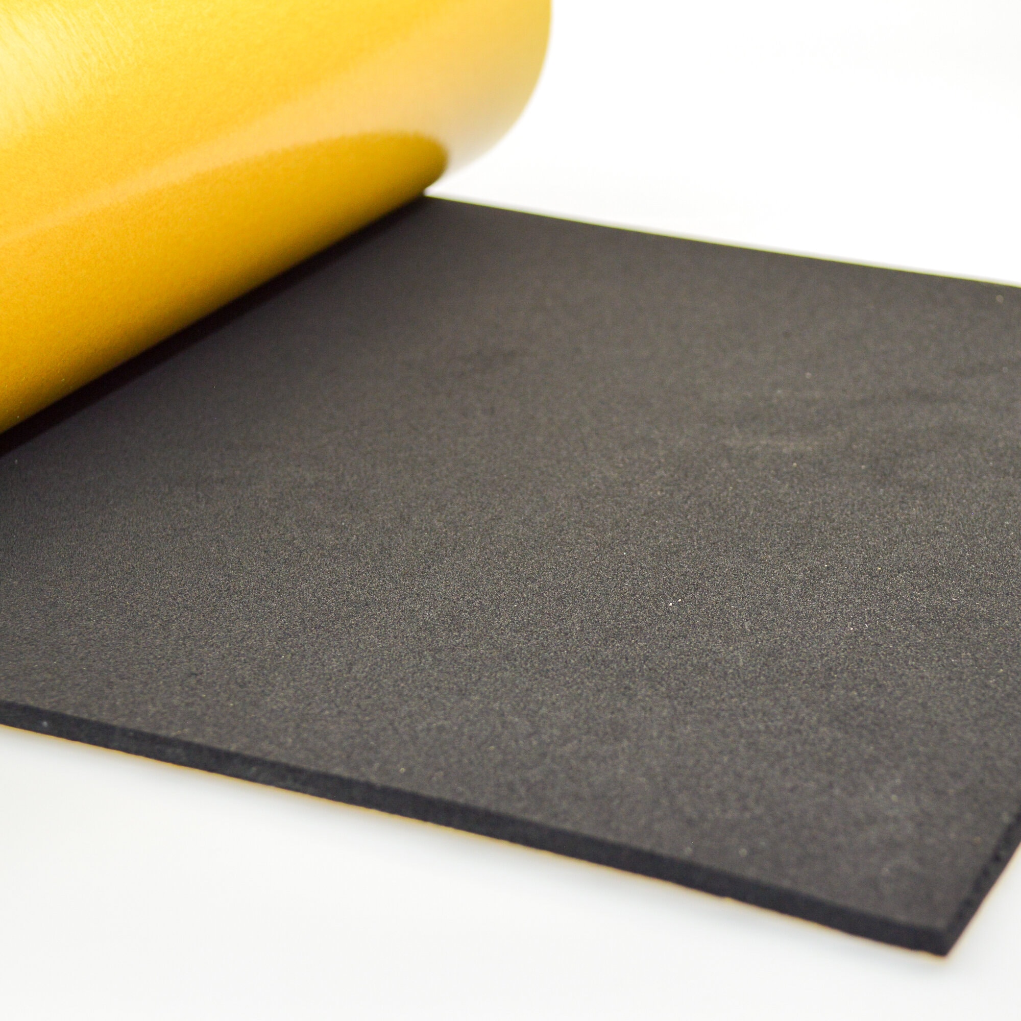 EPDM Zellkautschuk Matte 6mm Stärke einseitig selbstklebend